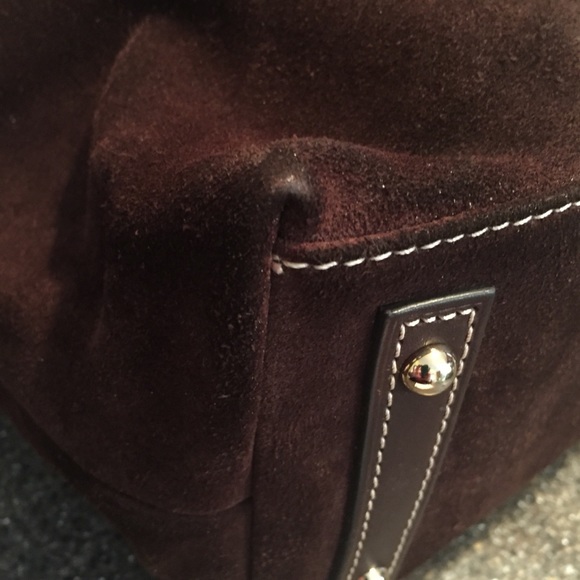 π¦ Dooney & Bourke suede satchel - Picture 5 of 8